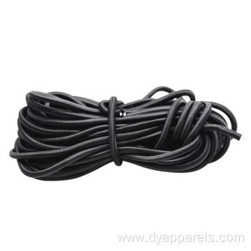 2.5 mm Black Round Elastic Cord